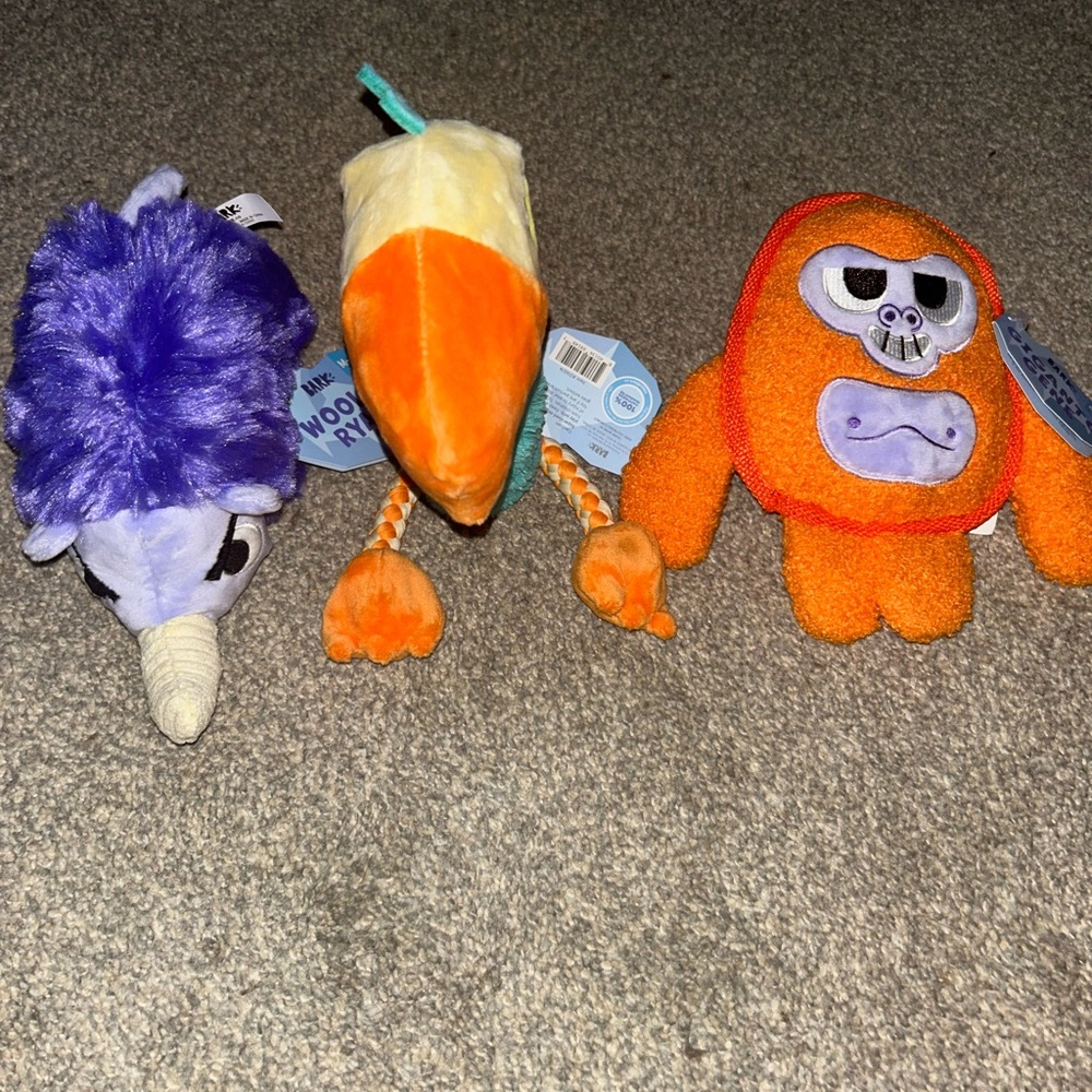Bark Animal Dog Toy Set